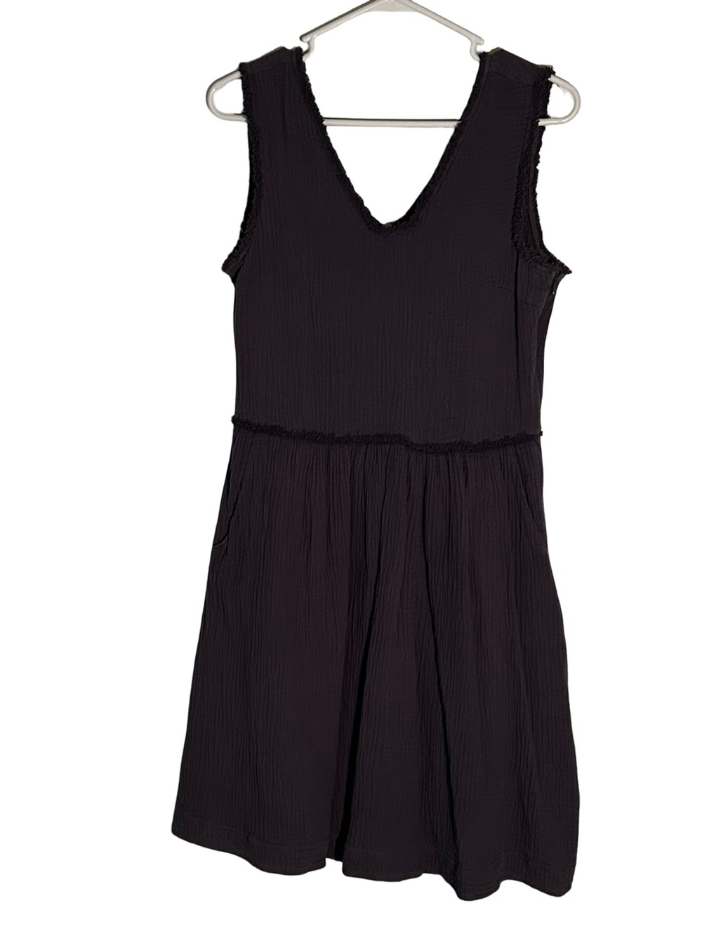 Sleeveless V-Neck light blue Summer Dress